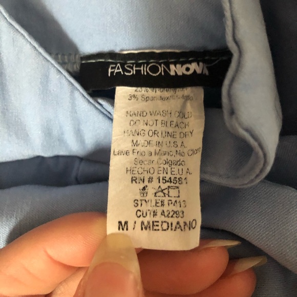 Baby blue pant - Picture 3 of 3